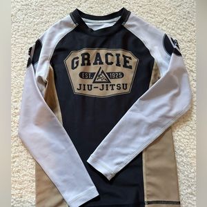 GRACIE JIU-JITSU boy rash guard